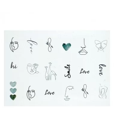 اسلایدر (لنز) ناخن داک پرینت DAK PRINT 3D74