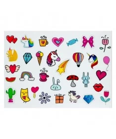 اسلایدر (لنز) ناخن فشن نیلز FASHION NAILS 3D96