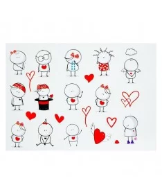 اسلایدر (لنز) ناخن فشن نیلز FASHION NAILS 3D62