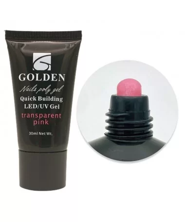 پلی ژل کاشت ناخن گلدن GOLDEN 30ml کد 02