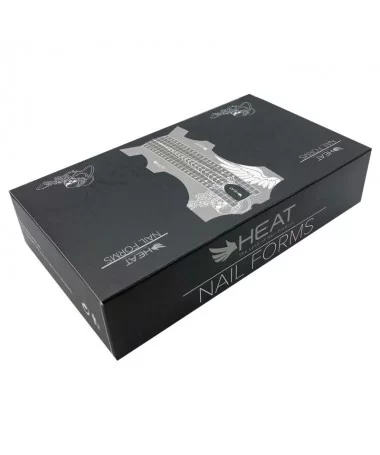 فرمر ژورنالی کاشت ناخن 100 عددی هیت HEAT