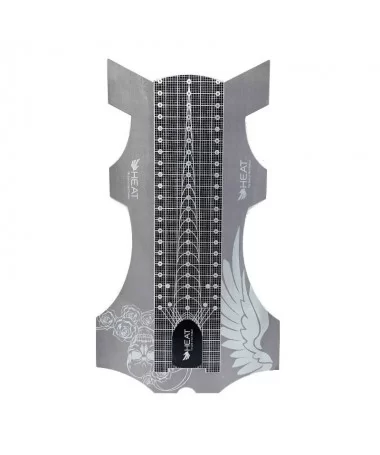 فرمر ژورنالی کاشت ناخن 100 عددی هیت HEAT