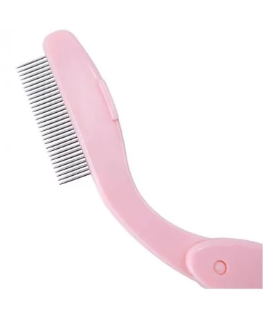 شانه لیفت مژه فلزی تاشو کد 004