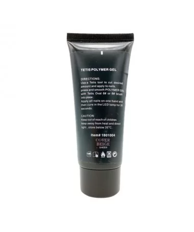 پلی ژل ناخن تتیس TETIS 60ml COVER BEIGE-CB