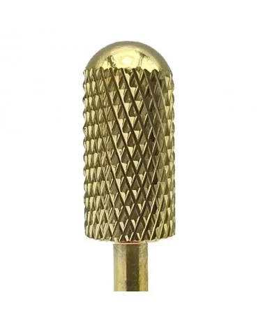 سر سوهان تیتانیوم طلایی استوانه ای سر گرد UNICORN F-3/32