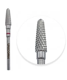 سر سوهان مخروطی متوسط یونی کورن نوار قرمز UNICORN F-3/32