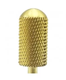 سر سوهان الماسه استوانه ای سر گرد طلایی