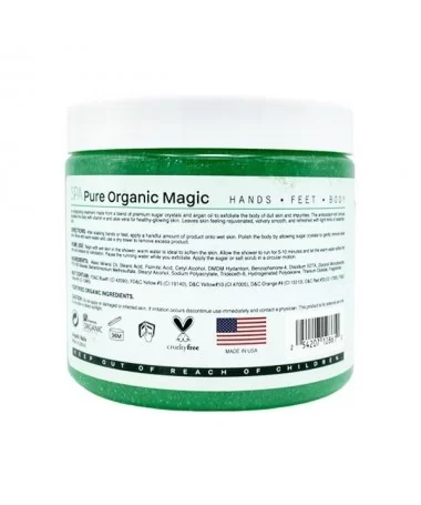 شوگر اسکراب آنجلیک ANGELIC 500gr رایحه چای سبز و بادام