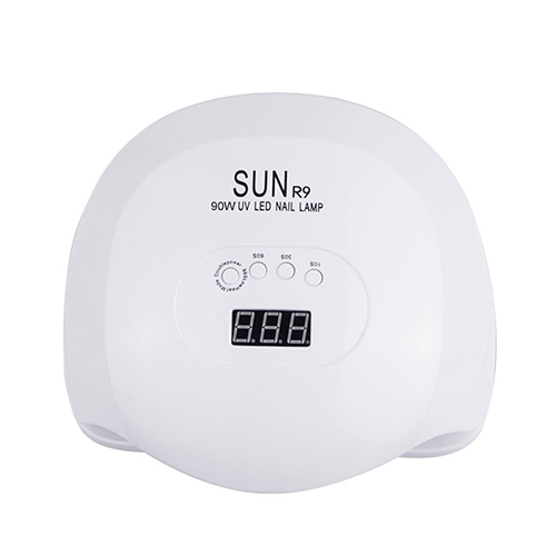دکمه ها و صفحه نمایش یو وی ال ای دی ناخن سان UV LED SUN R9
